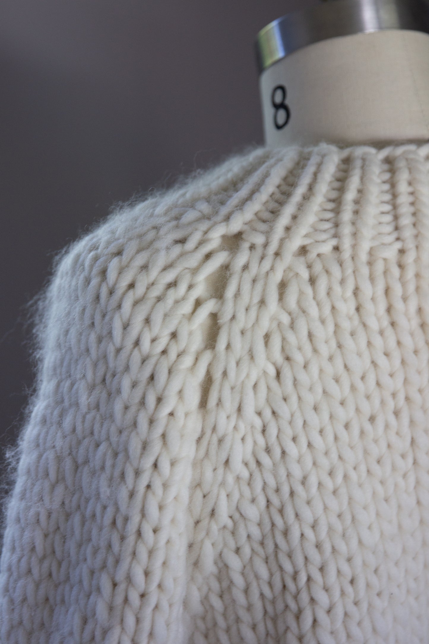 Chunky Hand Knit Sweater