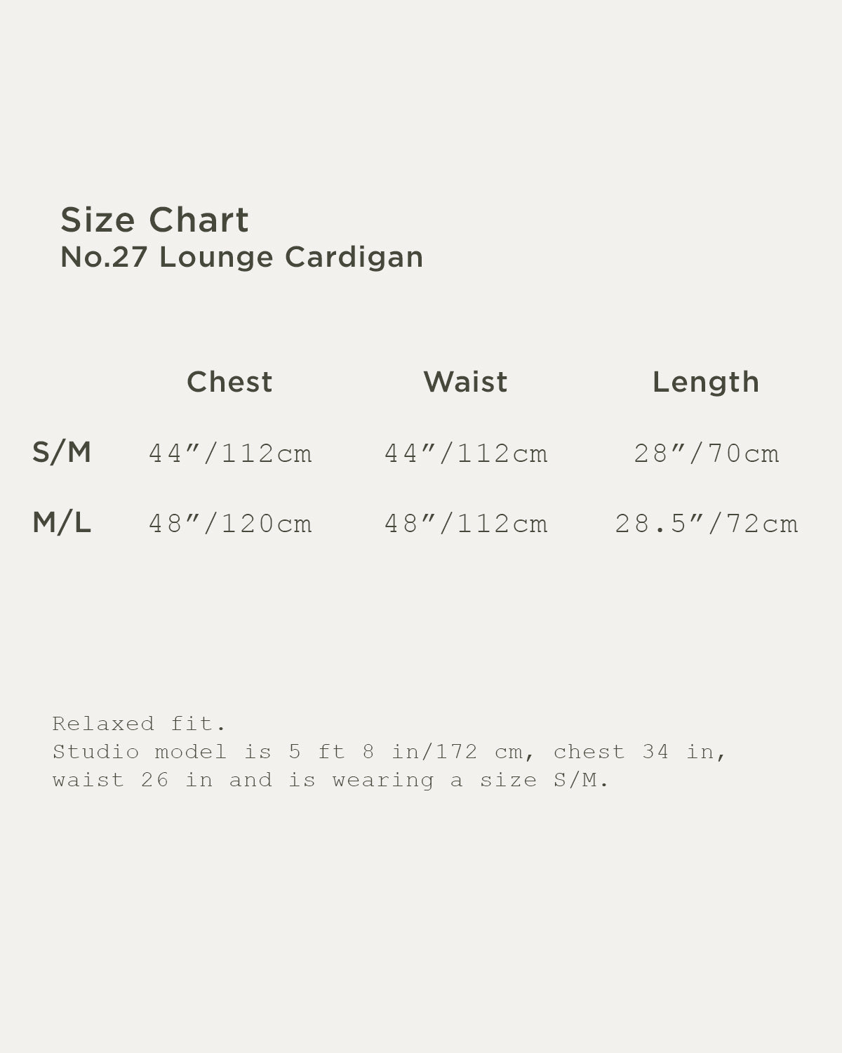 No.27 Lounge Cardigan