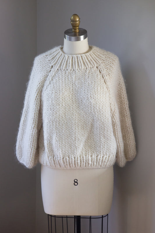 Chunky Hand Knit Sweater