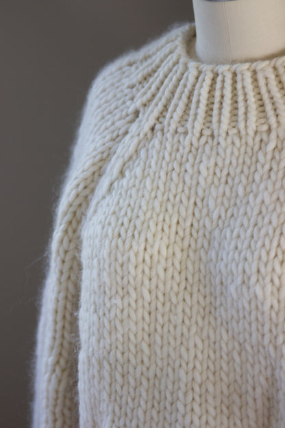 Chunky Hand Knit Sweater