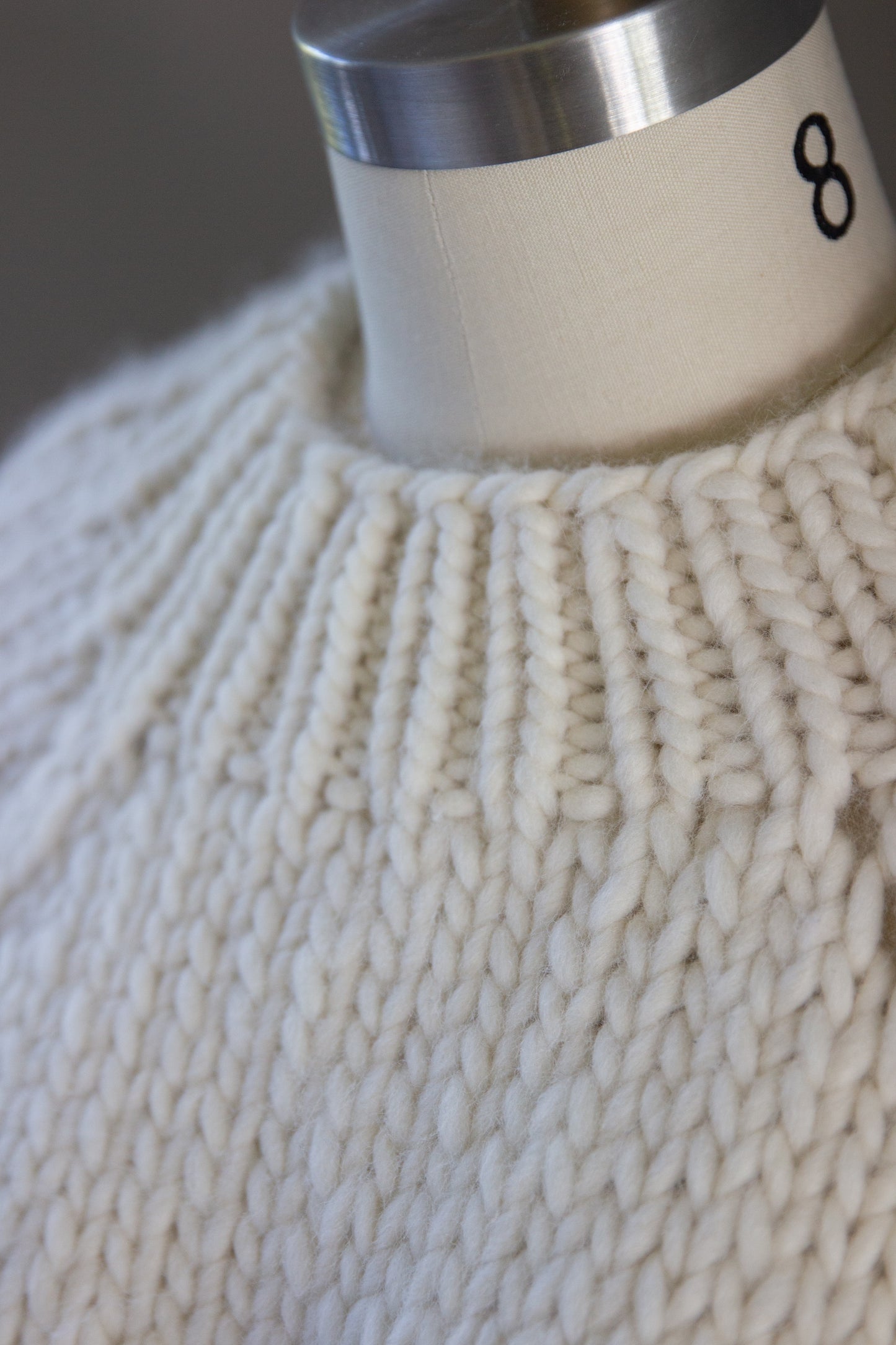 Chunky Hand Knit Sweater