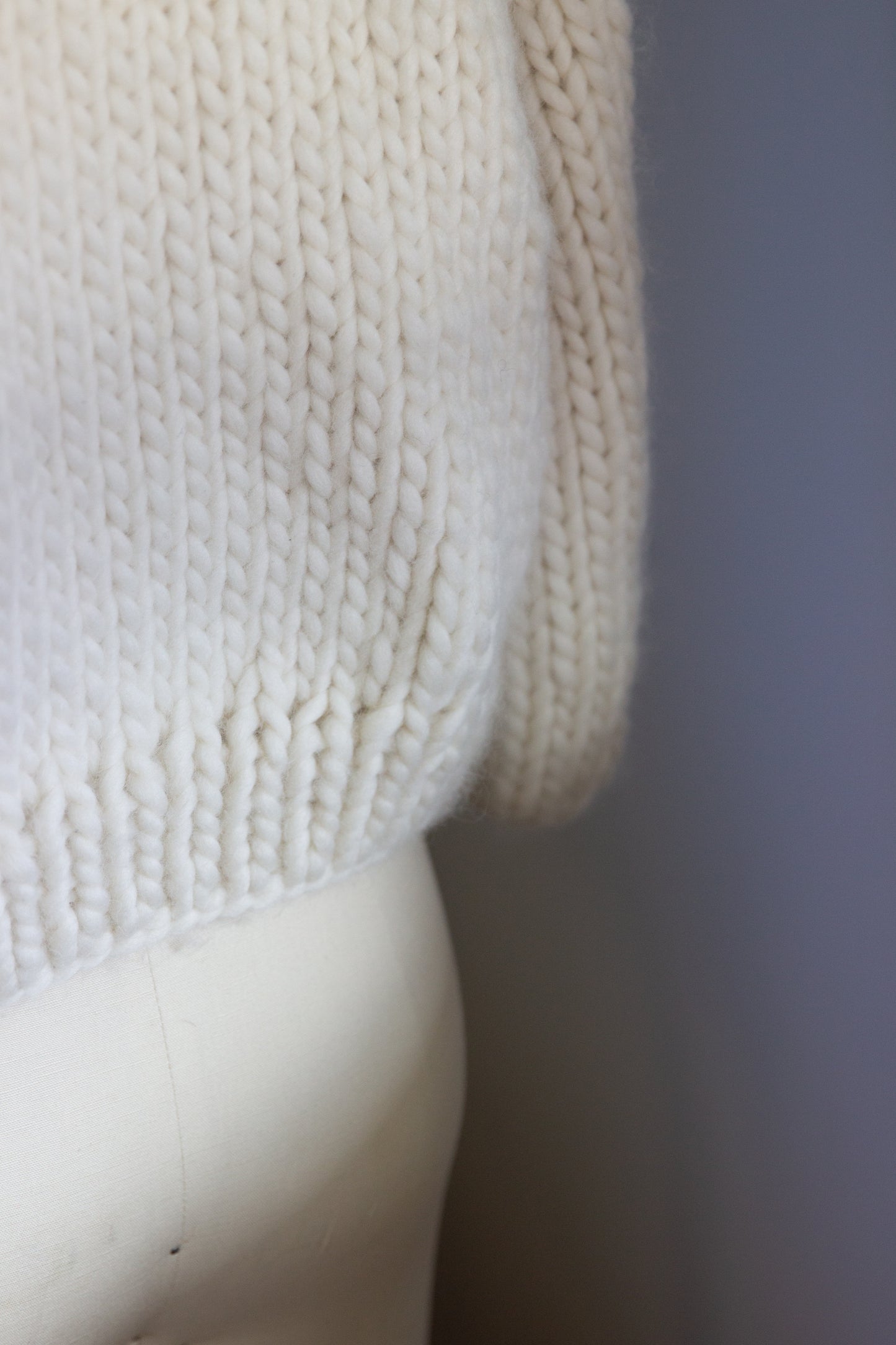 Chunky Hand Knit Sweater