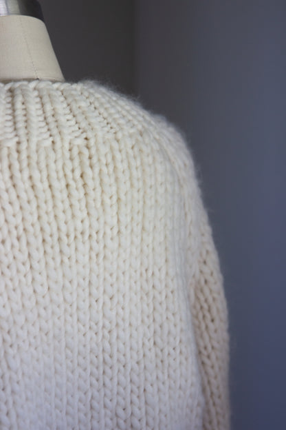 Chunky Hand Knit Sweater
