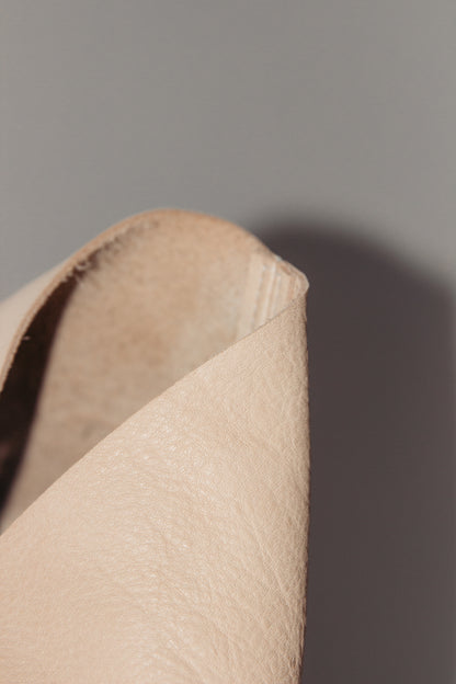 Vegetable Tanned Leather Tote Bag